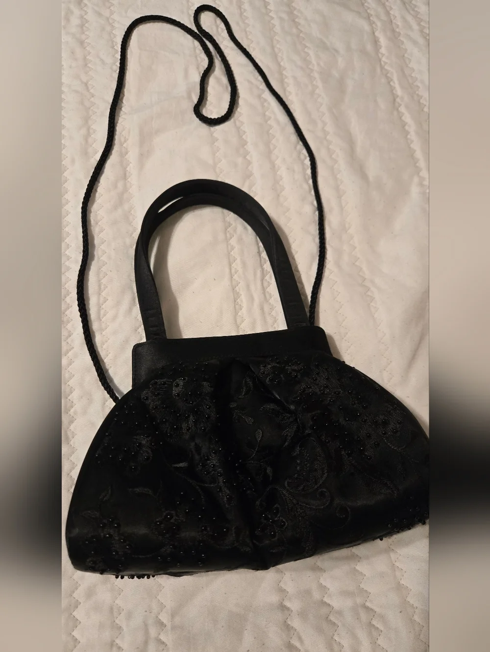 Valerie Stevens Black Compact Camera Purse